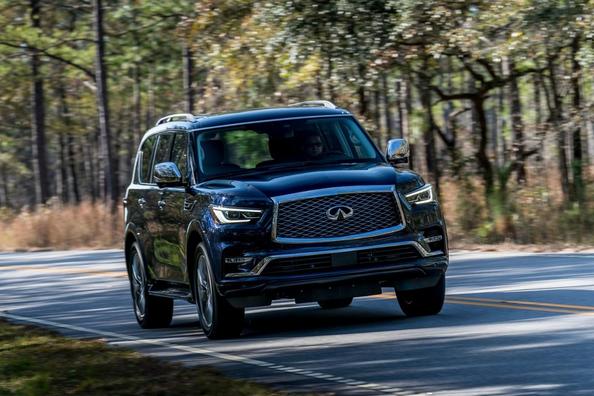 Überblick über Premium-SUV Infiniti QX80