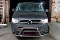 Volkswagen T5 2010-2015 Frontbügel WT006ST (Edelstahl) Foto 2