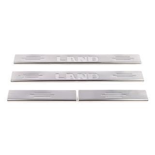 Einstiegsleisten Carmos (4 Stk, Edelstahl) Toyota Land Cruiser 100 1998-2007 Foto 2