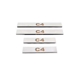 Einstiegsleisten Carmos (4 Stk., Edelstahl) Citroen C-4 2010-2018 Foto 3