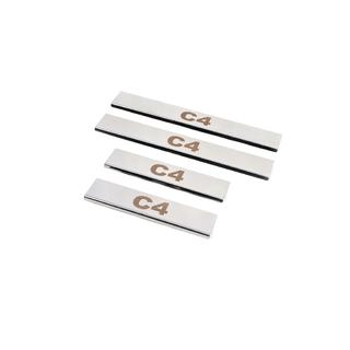 Einstiegsleisten Carmos (4 Stk., Edelstahl) Citroen C-4 2010-2018 Foto 1