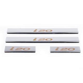 Einstiegsleisten Carmos V1 (4 Stk, Edelstahl) Hyundai I-20 2008-2012 Foto 2