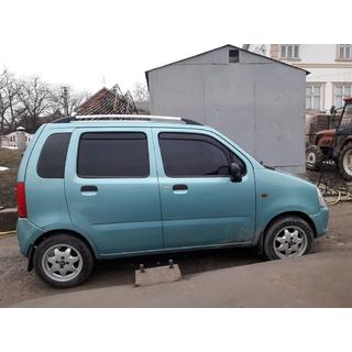 Dachreling Chrom Opel Agila 2000-2007 Foto 3