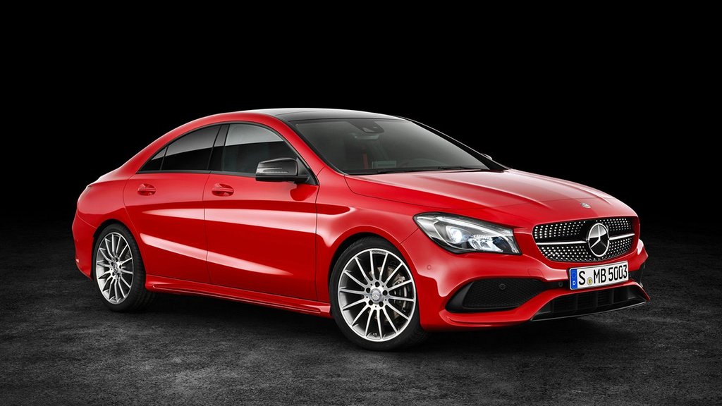 Übersicht der Limousine Mercedes-Benz CLA-Klasse