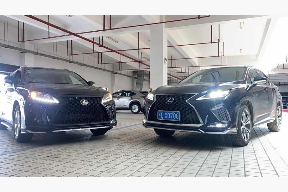 Lexus RX 2009-2015 Frontstoßstange (Design F-Sport 2021) 2009-2015, mit LED-Scheinwerfern (Design 2021) Foto 4