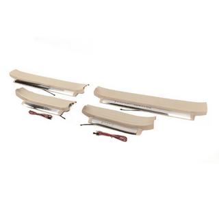 Einstiegsleisten mit Beleuchtung (beige) Toyota Land Cruiser Prado 150 2009-2023 Foto 2