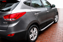 Hyundai IX-35 2010-2015 Seitenschweller Fullmond (2 Stk., Alu) Foto 1