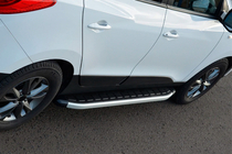 Hyundai IX-35 2010-2015 Seitenschweller Fullmond (2 Stk., Alu) Foto 2