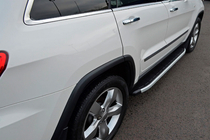 Kia Sportage 2010-2015 Seitenschweller Fullmond (2 Stk, Alu) Foto 1