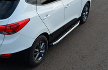 Kia Sportage 2010-2015 Seitenschweller Fullmond (2 Stk, Alu) Foto 3