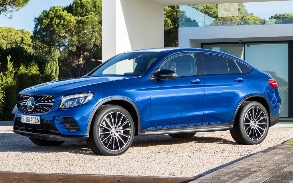 Rückblick auf das Coupé-ähnliche Crossover Mercedes-Benz GLC Coupé