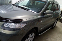 Hyundai Santa Fe 2 2006-2012 Seitenschweller Fullmond (2 Stk, Alu) Foto 9