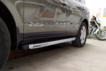 Hyundai Santa Fe 2 2006-2012 Seitenschweller Fullmond (2 Stk, Alu) Foto 11