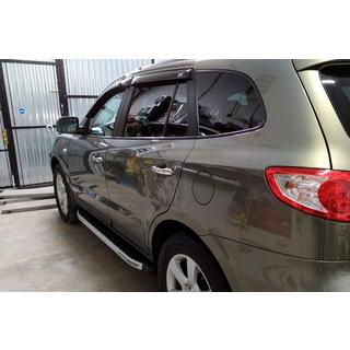 Seitenschweller Fullmond (2 Stk, Alu) Hyundai Santa Fe 2 2006-2012 Foto 2