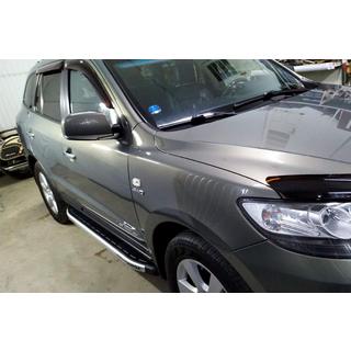 Seitenschweller Fullmond (2 Stk, Alu) Hyundai Santa Fe 2 2006-2012 Foto 3