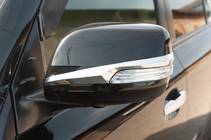 Toyota Land Cruiser Prado 150 2009-2023 Spiegelabdeckungen (2 Stk, Chrom) Foto 1