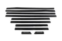 Mercedes G class W463 1990-2018 Schwarze Türschutzleisten vormontiert (Design 2019) Foto 8