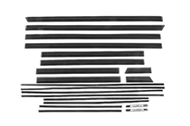 Mercedes G class W463 1990-2018 Schwarze Türschutzleisten vormontiert (Design 2019) Foto 1