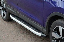 Nissan Qashqai 2007-2010 Seitenschweller Fullmond (2 Stk., Alu) Foto 2
