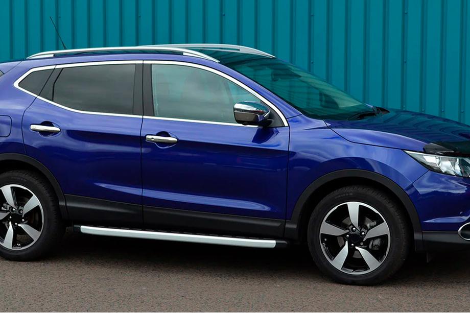 Nissan Qashqai 2010-2014 Seitenschweller Fullmond (2 Stk., Alu) Kurzer Radstand Foto 3