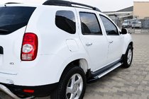 Renault Duster 2008–2017 Trittbretter Allmond Grey (2 Stk., Aluminium) Foto 1