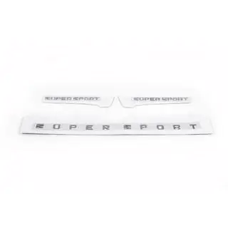 Supersport Emblem Set (3 Stk) Foto 2