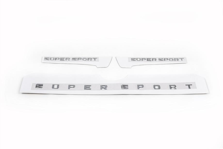 Supersport Emblem Set (3 Stk) Foto 2