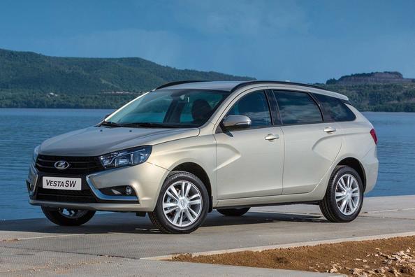 Übersicht des Kombis Lada Vesta SW