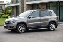 Volkswagen Tiguan 2007-2016 Seitenschweller Fullmond (2 Stk., Alu) Foto 1