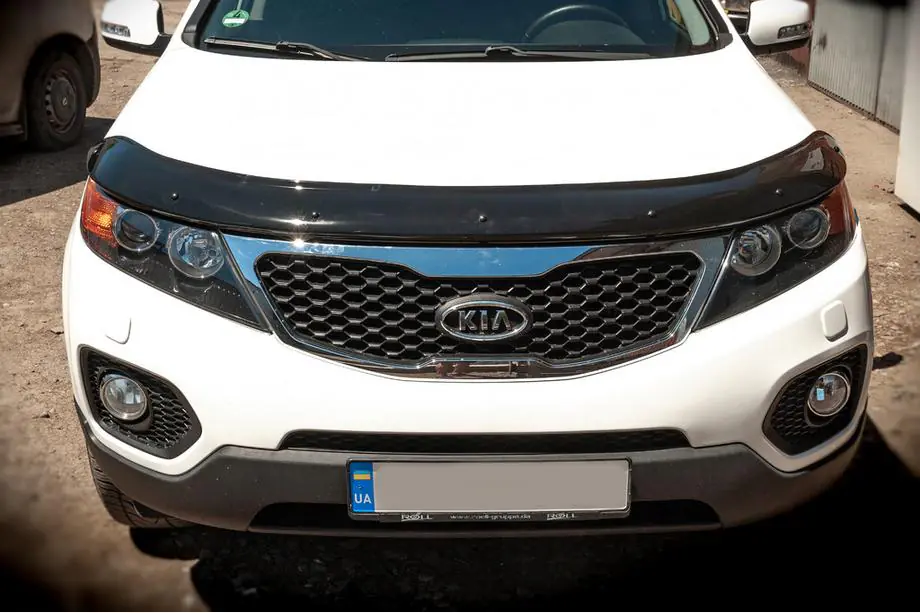 Kia Sorento II XM 2009-2014 Motorhaubenschutz 2009-2012 (EuroCap) Image