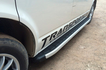 Volkswagen T5 Transporter 2003-2010 Seitenschweller Fullmond (2 Stk., Alu) Langer Radstand Foto 3