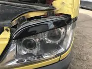 Mercedes Sprinter W901/902/903/904/905 1995–2006 Scheinwerferblenden (schwarz, ABS, 2000-2006) Schwarz Matt Foto 4