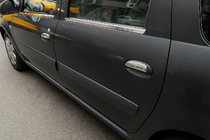 Dacia Logan MCV 2004-2014 Fensterrahmen Zierleisten Aussen Edelstahl (4 Stk) Carmos - Türkischer Edelstahl Foto 5