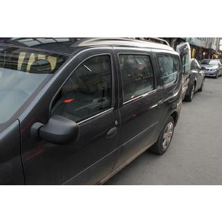 Fensterrahmen Zierleisten Aussen Edelstahl (4 Stk) Dacia Logan MCV 2004-2014 Foto 3