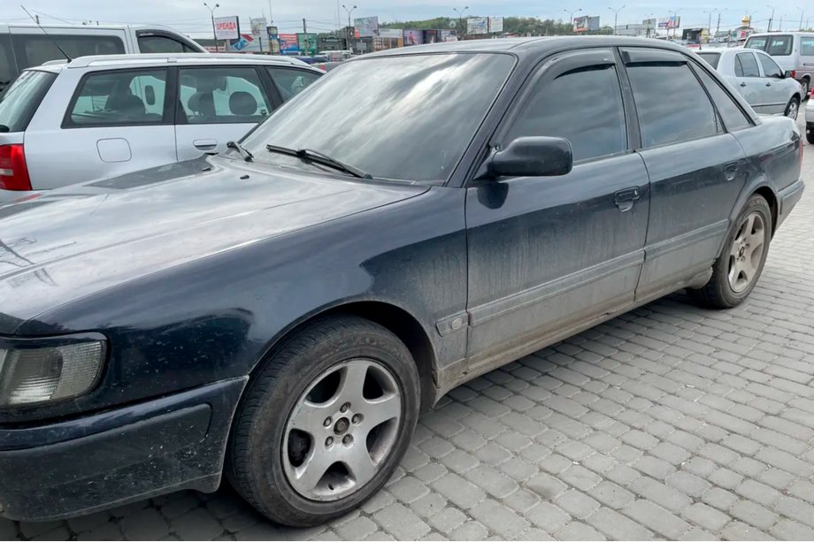 Audi 100 C4 1990-1994 Windabweiser Sedan (4 Stk., HIC) Image