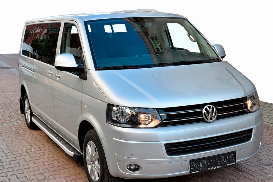 Volkswagen T5 2010-2015 Seitenschweller Fullmond (2 Stk., Alu) Kurzer Radstand Image