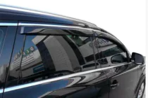 Audi Q7 2005-2015 Windabweiser mit Chromleisten (4 Stk, HIC) Foto 7