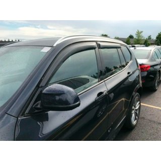Windabweiser (4 Stk, HIC) BMW X3 F25 2011-2018 Foto 1