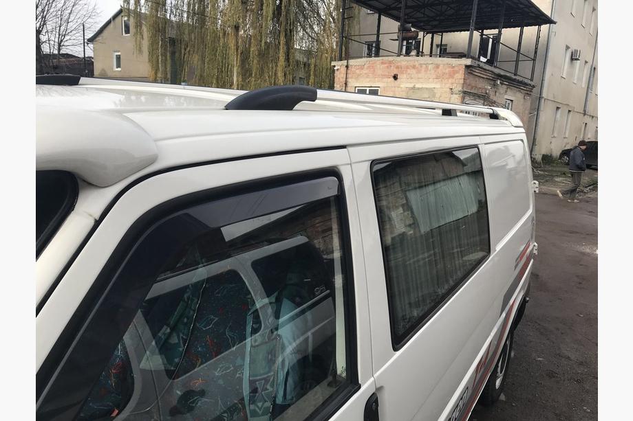 Volkswagen T4 Transporter 1990-2003 Dachreling Chrom DORA (Metallbefestigung) Nur für kurzen Radstand Foto 4