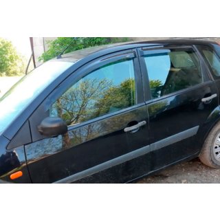 Windabweiser (4 Stk, HIC) Ford Fiesta 2002-2008 Foto 2