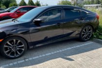 Honda Civic Sedan X 2016-2021 Windabweiser (4 Stk, HIC) Foto 1