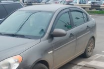 Hyundai Accent 2006-2010 Windabweiser (4 Stk, HIC) Foto 5