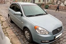 Hyundai Accent 2006-2010 Windabweiser (4 Stk, HIC) Foto 3