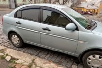 Hyundai Accent 2006-2010 Windabweiser (4 Stk, HIC) Foto 2