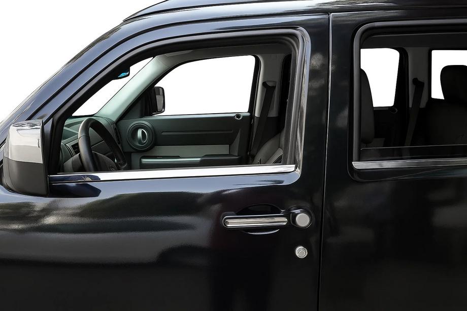 Jeep Wrangler 2007-2017 Edelstahl Türgriffblenden Image