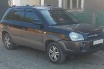 Hyundai Tucson JM 2004- Windabweiser (4 Stk, HIC) Foto 7
