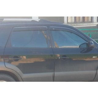 Windabweiser (4 Stk, HIC) Hyundai Tucson JM 2004- Foto 4