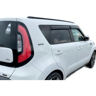 Windabweiser (4 Stk, HIC) Kia Soul I 2008-2013 Foto 1