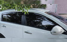 Kia Sportage 2010-2015 Windabweiser (4 Stk, HIC) Foto 3