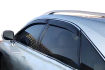 Lexus RX 2009-2015 Windabweiser mit Chromleiste (4 Stk, HIC) Foto 1